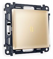 Выключатель одноклавишный с подсветкой без рамки Ambrella Volt ALFA MA602010 в Нижнем Новгороде