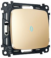 Выключатель самовозвратный одноклавишный с подсветкой, без рамки Ambrella Volt MO MO602060 в Нижнем Новгороде