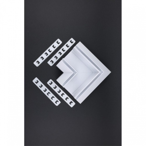 Соединитель угловой L-образный для треков встраиваемых Aployt Magnetic track 220 APL.0284.10.04 в Нижнем Новгороде фото 5