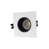 DK3071-WH+BK Встраиваемый светильник, IP 20, 10 Вт, GU5.3, LED, белый/черный, пластик в Можге
