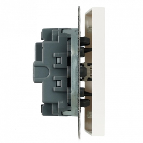 Выключатель двухполюсной самовозвратный без рамки Stekker Эмили 50324 в Нижнем Новгороде фото 4