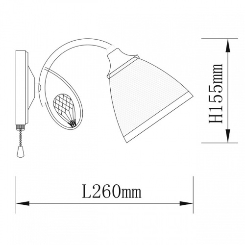 Бра De City Ариадна 36 105020901 в Нижнем Новгороде фото 2