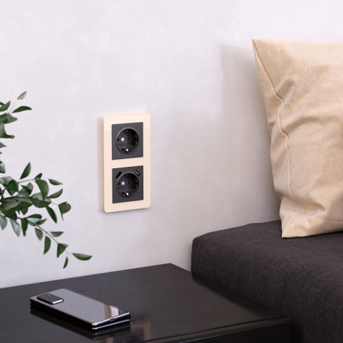 Рамка на 2 поста Werkel Acrylic (айвори) W0022743 в Нижнем Новгороде фото 4