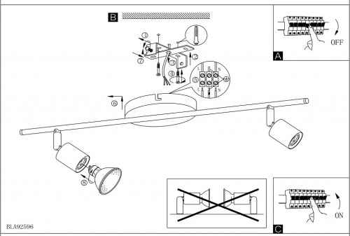 Спот Eglo Buzz-LED 92596 в Нижнем Новгороде фото 2