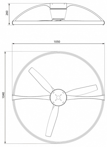 Светильник с вентилятором Mantra (люстры-вентиляторы) Nepal 7532 в Нижнем Новгороде фото 4