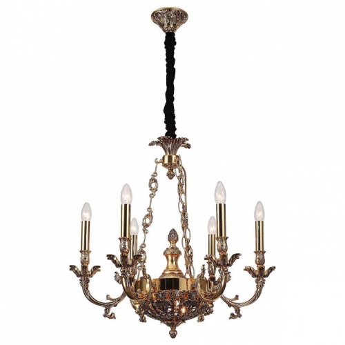 Подвесная люстра Lucia Tucci Firrnze FIRENZE 1781.8.2 antique gold в Нижнем Новгороде фото 2