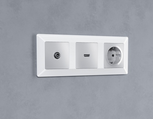 Накладка для розетки HDMI Ambrella Volt ALFA AP4140 в Нижнем Новгороде фото 2