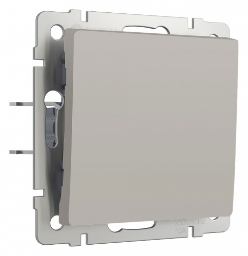 Выключатель проходной одноклавишный без рамки Werkel дымчатый W1212004 в Нижнем Новгороде