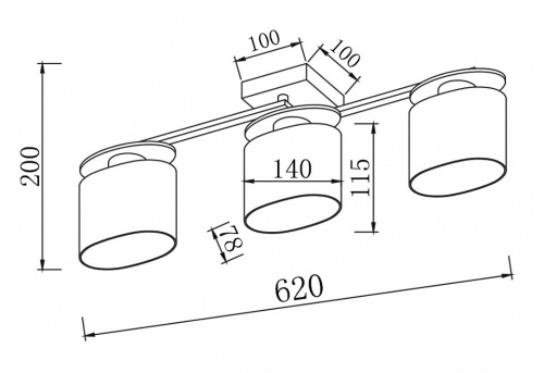 Потолочная люстра Freya Bice FR5101-CL-03-CN в Чебоксарах фото 5