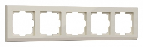 Рамка на 5 постов Werkel Stark (слоновая кость) W0051803 в Нижнем Новгороде