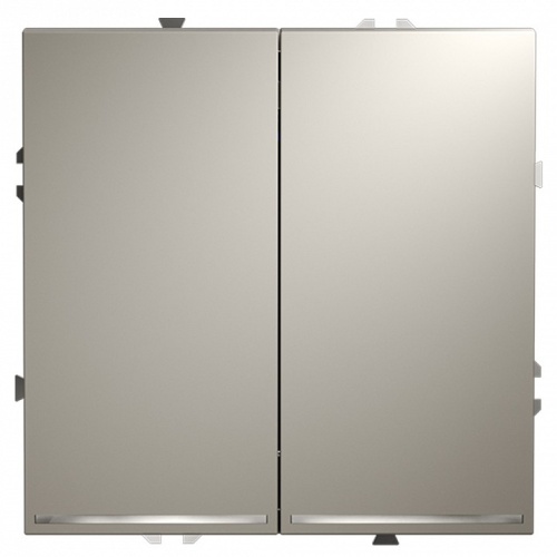 Выключатель проходной двухклавишный с подсветкой без рамки Voltum S70 VLS020403 в Нижнем Новгороде фото 6