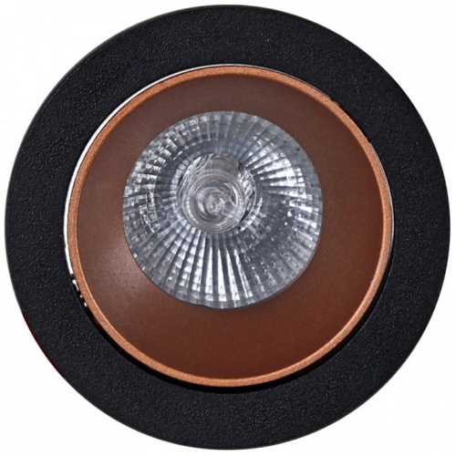 Встраиваемый светильник  16085-9.0-001PT MR16 BK+ROSE GD в Нижнем Новгороде фото 2