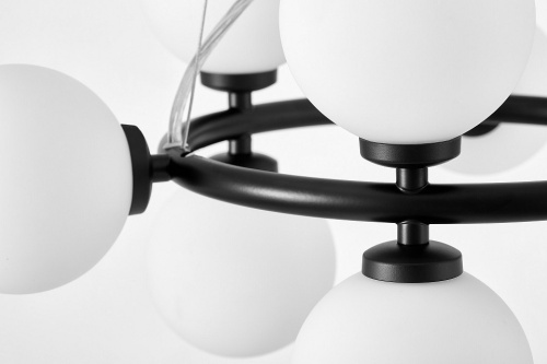 Подвесная люстра LUMINA DECO MARSIADA LDP 6033-9 BK в Нижнем Новгороде фото 9