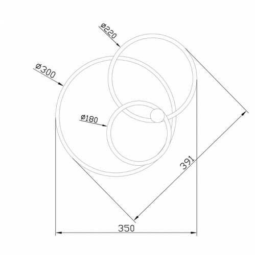 Светильник на штанге Escada Contour 10213/2LED BL White в Нижнем Новгороде фото 4