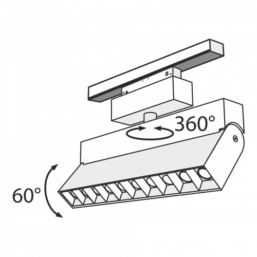 Светильник на штанге Maytoni Points TR015-2-20W3K-B в Бородино фото 6