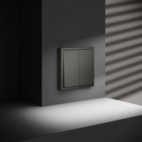 Переключатель перекрестный двухклавишный без рамки Voltum S70 VLS020506 в Нижнем Новгороде фото 4