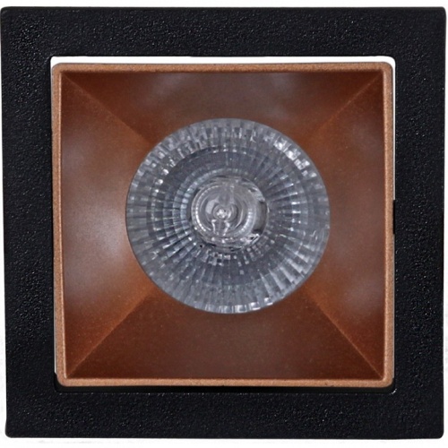 Встраиваемый светильник  16086-9.0-001PT MR16 BK+ROSE GD в Нижнем Новгороде фото 2