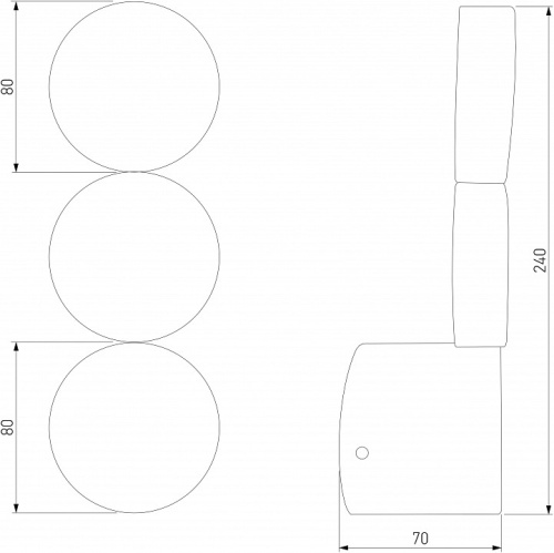 Накладной светильник Elektrostandard Brioni a064594 в Нижнем Новгороде фото 3