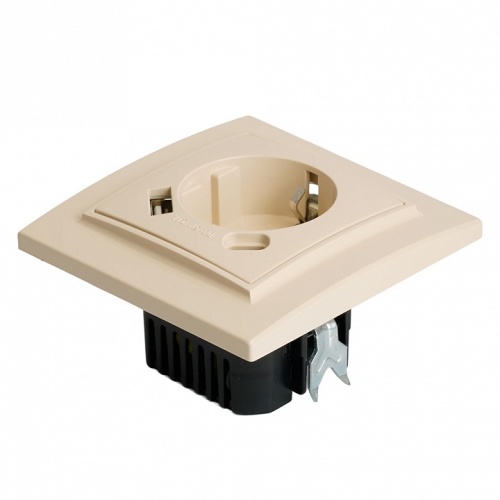 Розетка с заземлением и 2хUSB type A и C, без рамки Stekker Эрна 50077 в Нижнем Новгороде фото 6