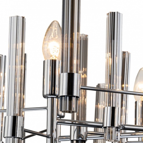Подвесная люстра Indigo Favara 11040/7P Chrome в Нижнем Новгороде фото 3