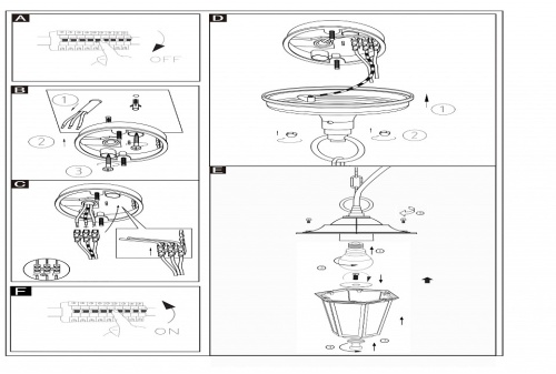 Подвесной светильник Eglo Laterna 4 22471 в Нижнем Новгороде фото 3