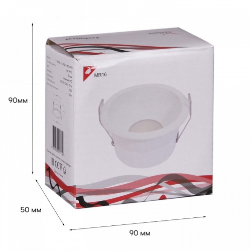 Встраиваемый светильник  16063-9.0-001LD MR16 WT в Нижнем Новгороде фото 4