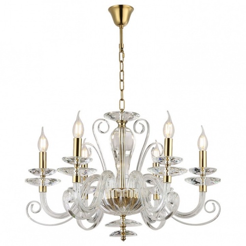 Подвесная люстра Newport ANNABELLE 8576/C gold polished в Нижнем Новгороде