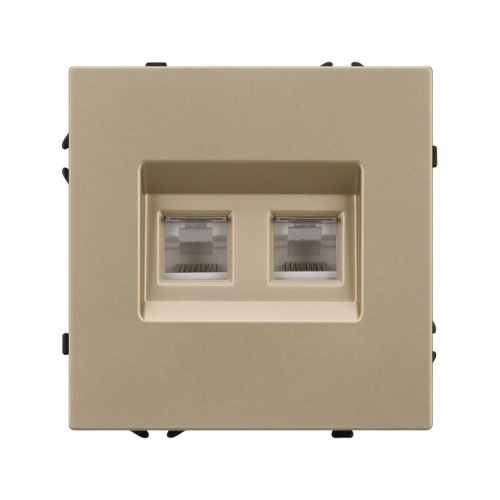 Розетка двойная Ethernet RJ-45 без рамки Arlight SCT 054314 в Нижнем Новгороде фото 2