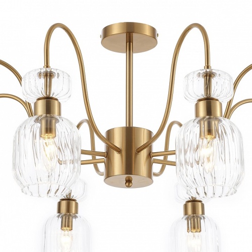 Люстра на штанге Escada Gloss 1141/8PL Clear в Нижнем Новгороде фото 4