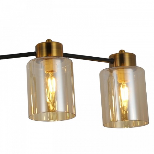 Светильник на штанге ILLUMICO Qui IL6111-6COU-79 BK GD Qui в Нижнем Новгороде фото 2