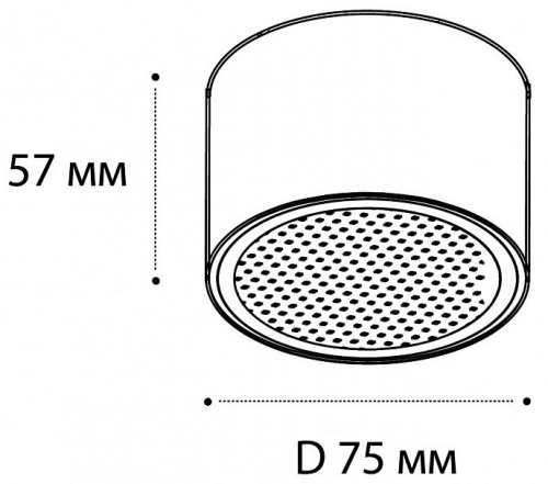 Накладной светильник Italline IT02-007 IT02-007 black 3000K в Дудинке фото 2