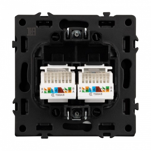 Розетка двойная Ethernet RJ-45 без рамки Arlight NOBE 054313(1) в Нижнем Новгороде фото 3