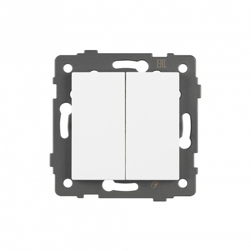 Выключатель самовозвратный двухклавишный без рамки Arlight SWT 049883 в Нижнем Новгороде фото 2