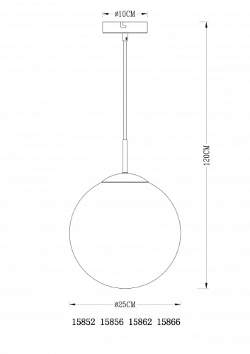 Подвесной светильник Globo Varus 15852 в Нижнем Новгороде фото 2