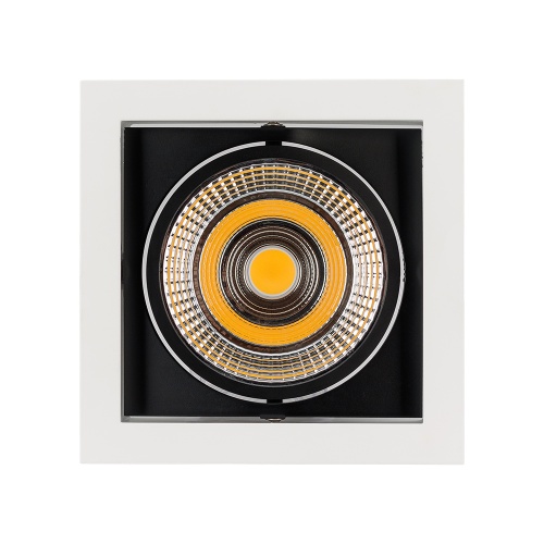 Светильник CL-KARDAN-S152x152-25W Warm3000 (WH-BK, 30 deg) (Arlight, IP20 Металл, 3 года) в Качканаре