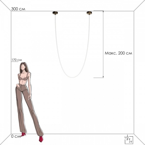 Подвесной светильник Loft it Lori 10230/4000 в Нижнем Новгороде фото 3