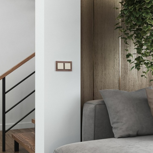 Выключатель одноклавишный без рамки Werkel айвори матовый W1110062 в Нижнем Новгороде фото 2