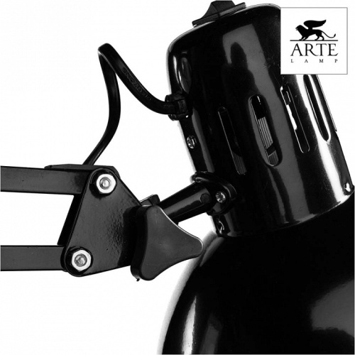 Настольная лампа офисная Arte Lamp Senior A6068LT-1BK в Нижнем Новгороде фото 4