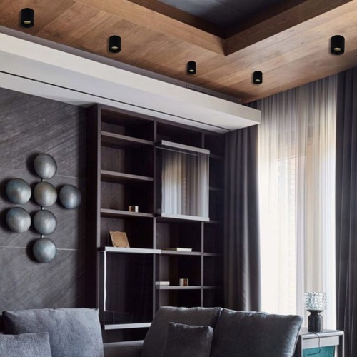 Накладной светильник 16123-9.5-001 GU10 BK в Нижнем Новгороде фото 4