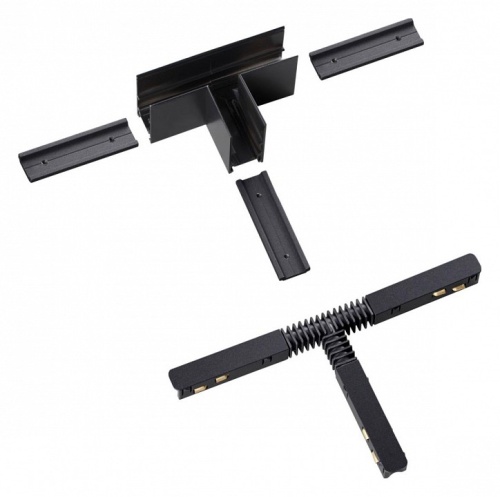 Соединитель T-образный для треков накладных Novotech Flum 135126 в Нижнем Новгороде фото 3