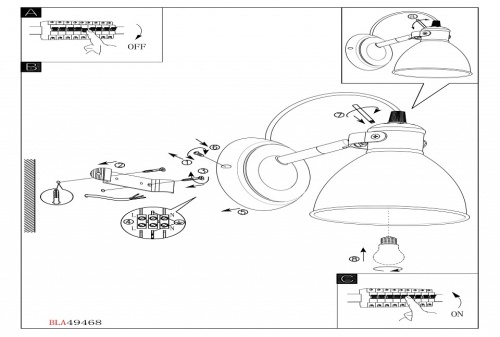 Спот Eglo Priddy 49468 в Нижнем Новгороде фото 4
