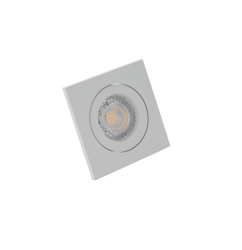 DK2016-WH Встраиваемый светильник, IP 20, 50 Вт, GU10, белый, алюминий в Таганроге