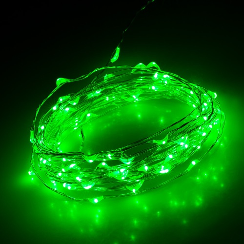 Светодиодная нить WR-5000-1608-100LED Green (12V, 2.1W) (Arlight, IP65) в Омске