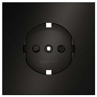 Накладка для розетки с заземлением и со шторками Voltum S70 METAL VLSM000712 в Нижнем Новгороде