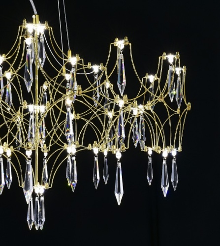 Подвесная люстра MyFar Ileria MR2652-57P-76AP в Нижнем Новгороде фото 2