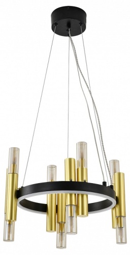 Подвесная люстра Indigo Fiamma 13027/8P Black в Нижнем Новгороде фото 4