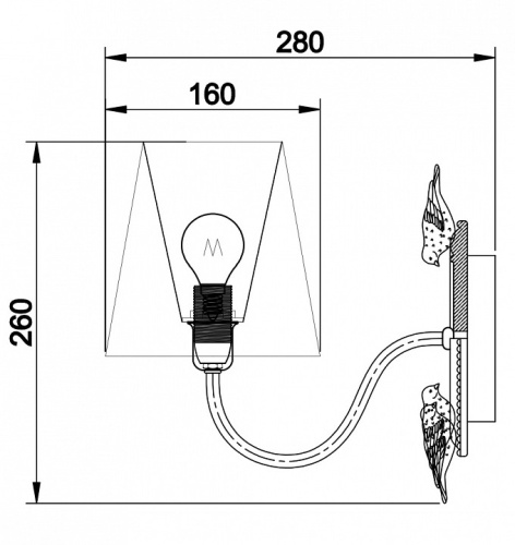 Бра Maytoni Bouquet ARM023-01-S в Нижнем Новгороде фото 4