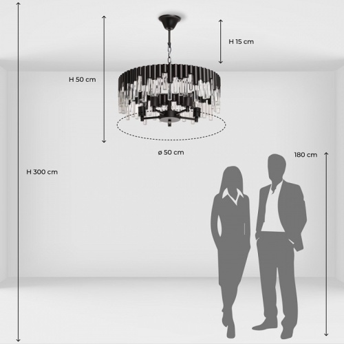 Подвесная люстра De City Бриз 25 111018305 в Нижнем Новгороде фото 5