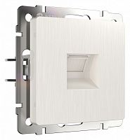 Розетка Ethernet RJ-45 без рамки Werkel перламутровый рифленый W1181013 в Нижнем Новгороде