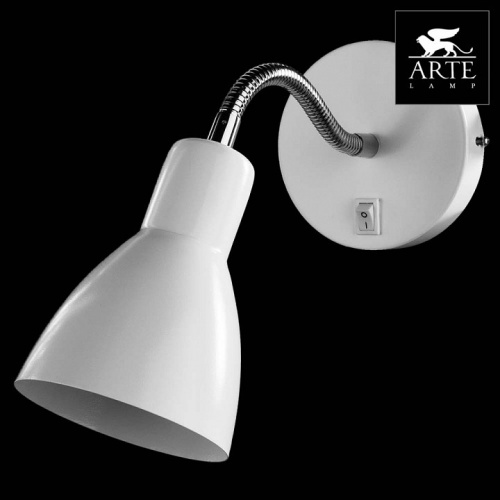 Бра Arte Lamp Dorm A1408AP-1WH в Карачеве фото 5